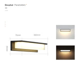 Energy efficiency Long Strip Balcony Staircase Wall Lamp