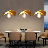 Nordic Golden Shell Chandelier