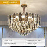 Jean Luxury Crystal Post Modern Chandelier