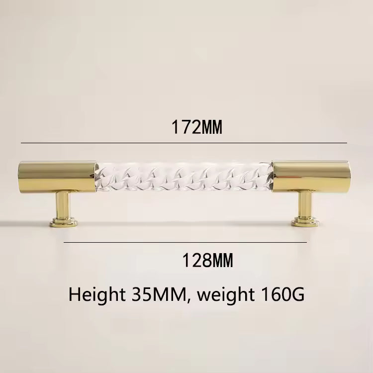 Lumiq Acrylic Crystal Cabinet Handle