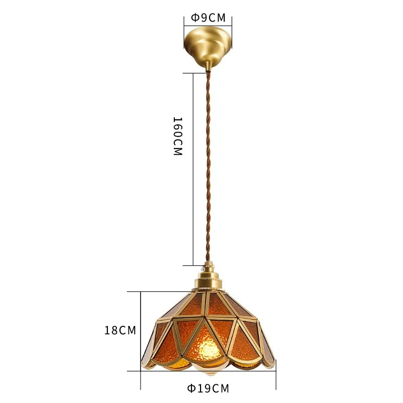 Japanese Style Vintage Pendant Lamp
