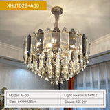 Jean Luxury Crystal Post Modern Chandelier