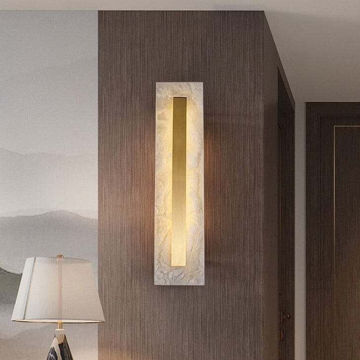 Marble Round Wall Light