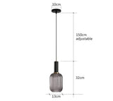 Omnay Retro Glass Pendant Lights