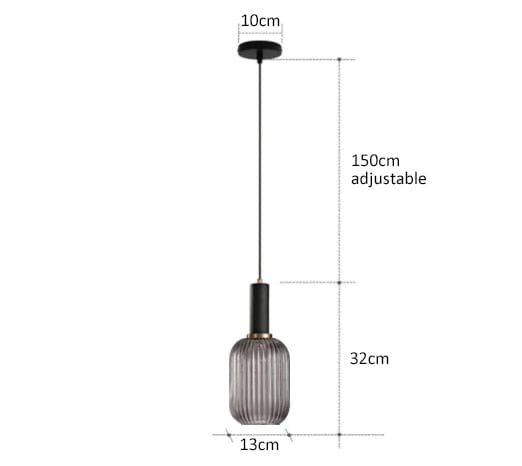 Omnay Retro Glass Pendant Lights