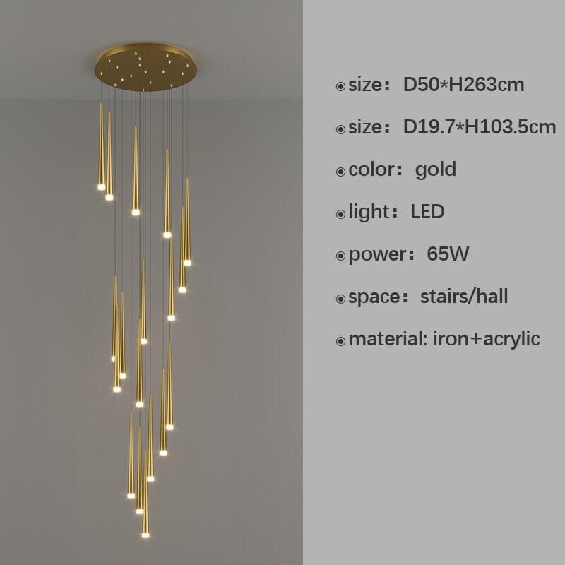 The Duplex Pendant Chandelier