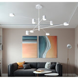 Nexus Chandelier gold ceiling pendant