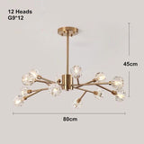 Modern Crystal Ball LED Chandelier