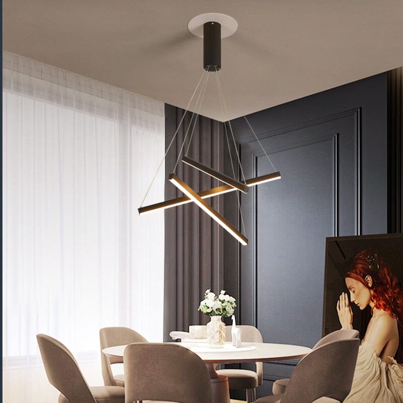 Modern Duplex  Hanging Lamp