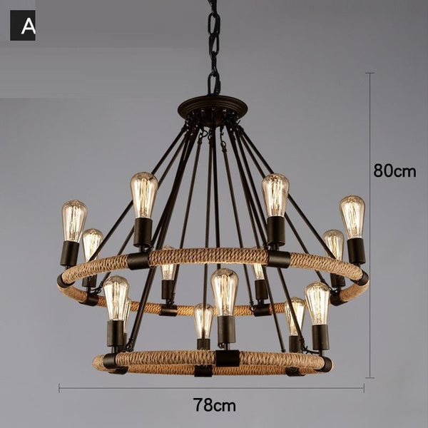 Blaine Vintage Bar Decor Chandeliers