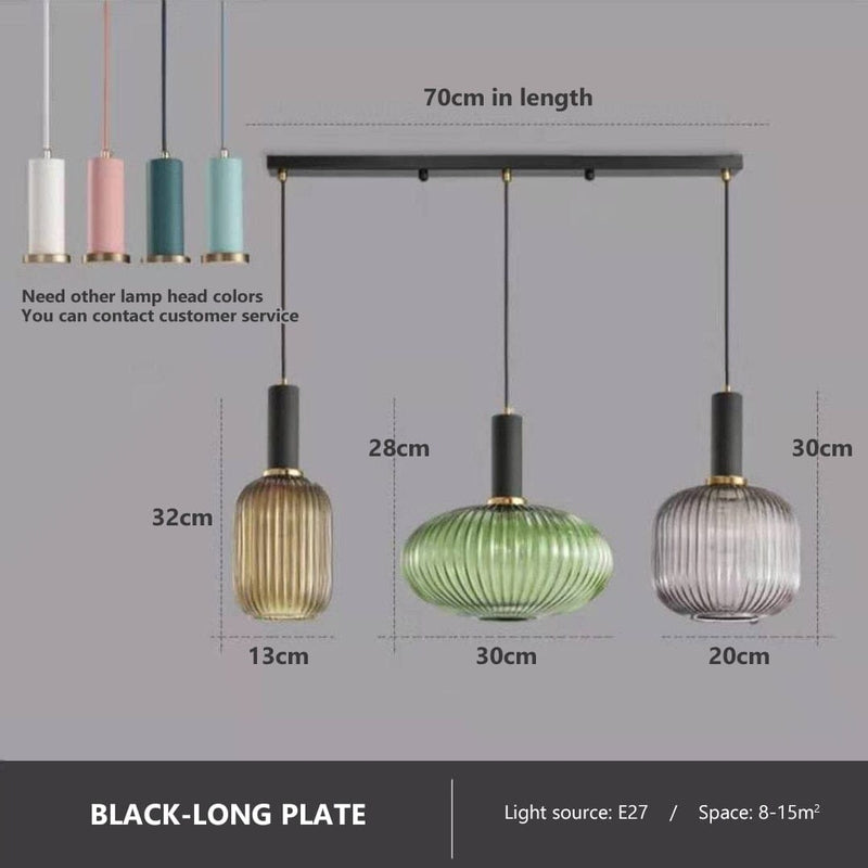 Omnay Retro Glass Pendant Lights