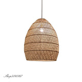 Natural Rattan Hand-woven Pendant Light