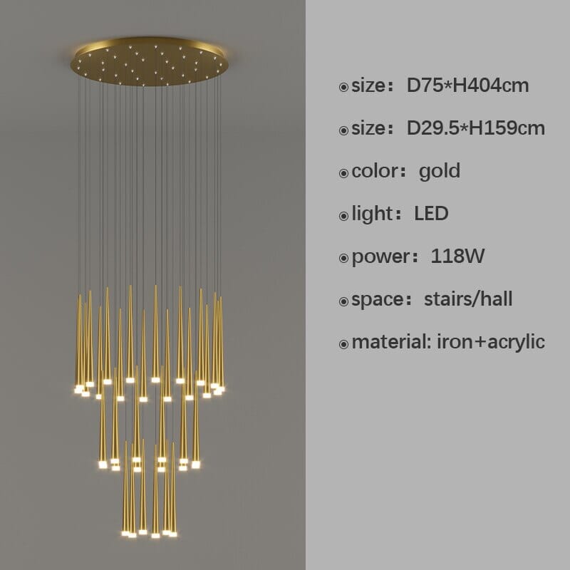 The Duplex Pendant Chandelier