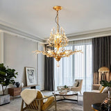 Modern Crystal  Loft Fixture Lights