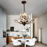 Modern Crystal  Loft Fixture Lights