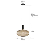 Omnay Retro Glass Pendant Lights
