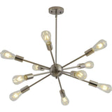 Aroma Brushed Chandelier
