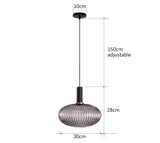 Omnay Retro Glass Pendant Lights