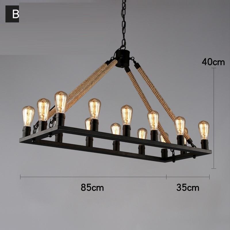 Blaine Vintage Bar Decor Chandeliers