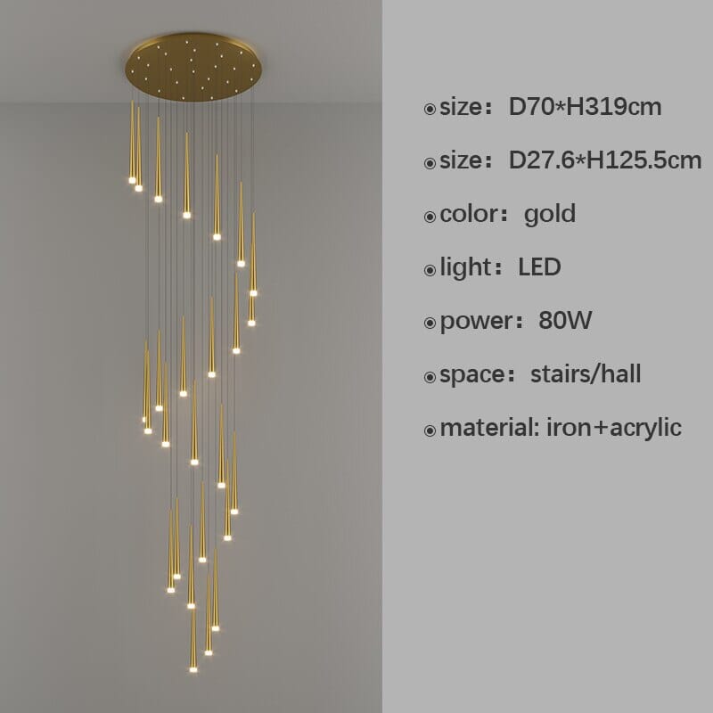 The Duplex Pendant Chandelier