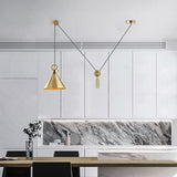 Gold Ceiling Hanging Lamp