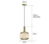 Omnay Retro Glass Pendant Lights