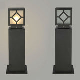 Premium Japanese Square Courtyard Lamp