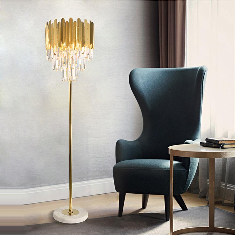 Postmodern Aqsa Crystal Floor Lamp