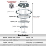 Sierra K9 Crystal Ring Pendant Light