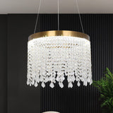 Modern Crystal Round Chandelier