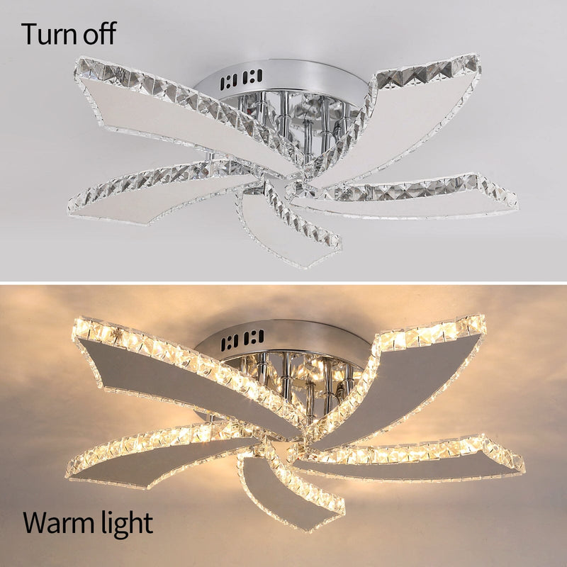 Luxury Crystal LED Ceiling Lamps