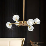 Crystal LED Hanging Light Fixture