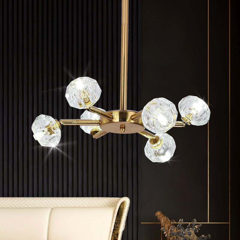 Crystal LED Hanging Light Fixture