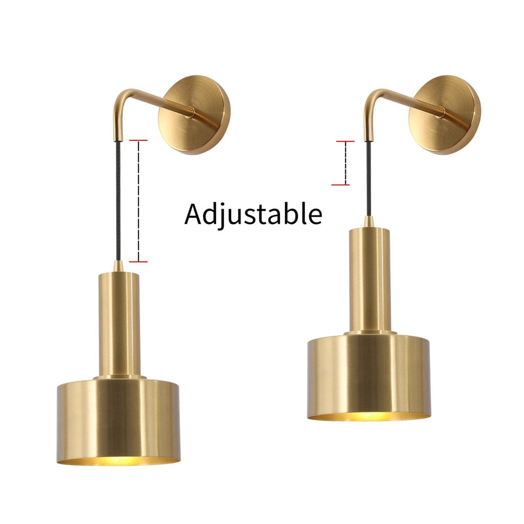Creative Gold Adjustable Wall Lamps – NYRALONDON