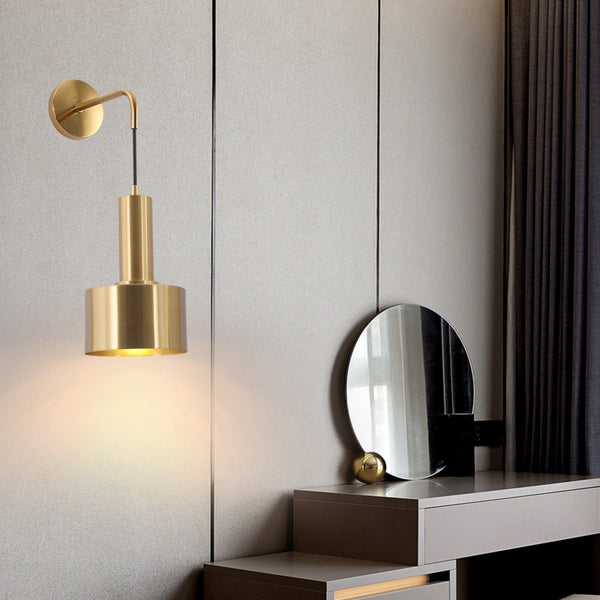 Creative Gold Adjustable Wall Lamps