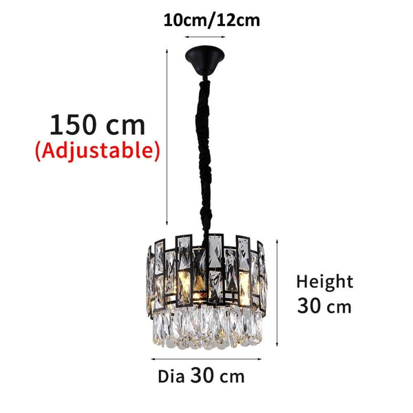 Arora Lustre Crystal Pendant Collection