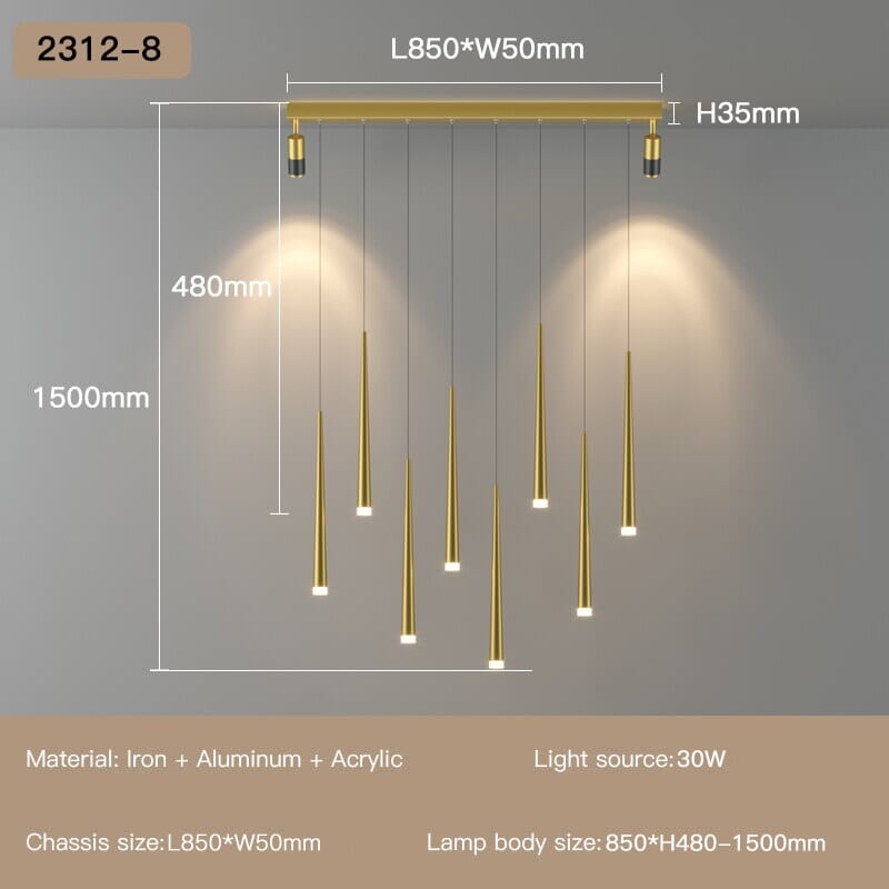 The Duplex Pendant Chandelier