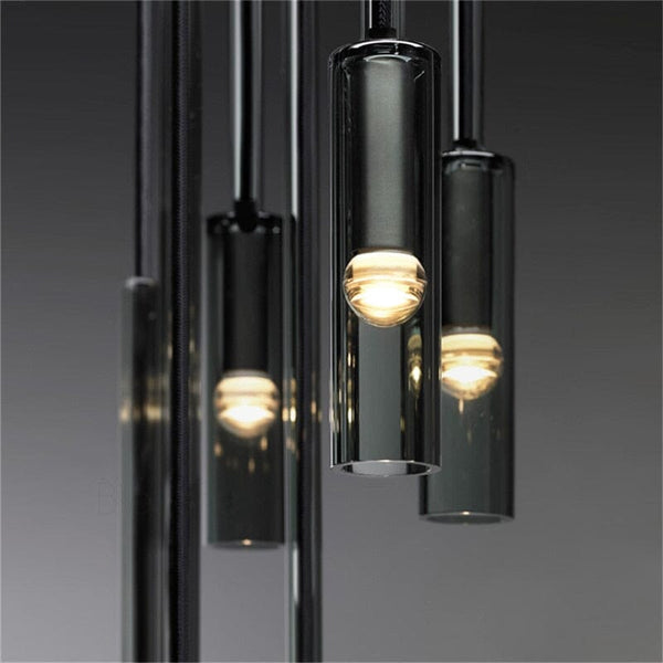 Nordic Copper Crystal Pendant Lights