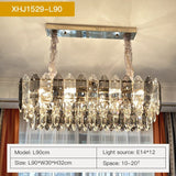 Jean Luxury Crystal Post Modern Chandelier