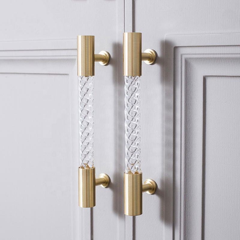 Lumiq Acrylic Crystal Cabinet Handle