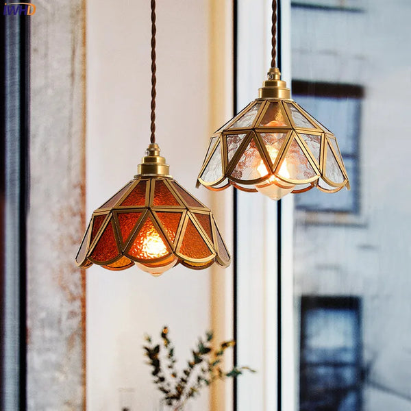 Japanese Style Vintage Pendant Lamp