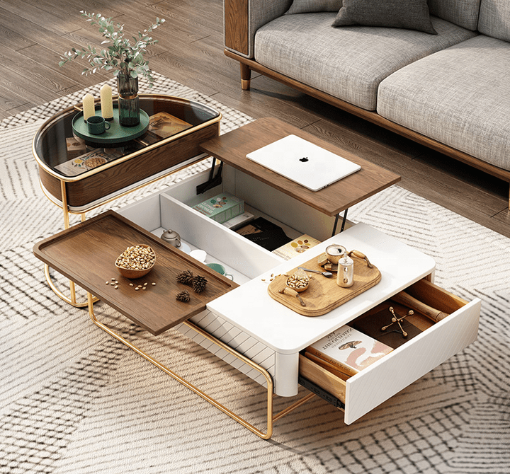 Modern Design Living Room Glass Coffee Table
