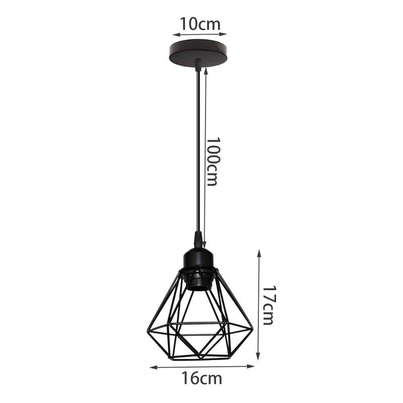 Vintage Iron Frame Pendant Collection