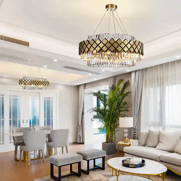 Nutek Crystal LED Hanging Light Fixture