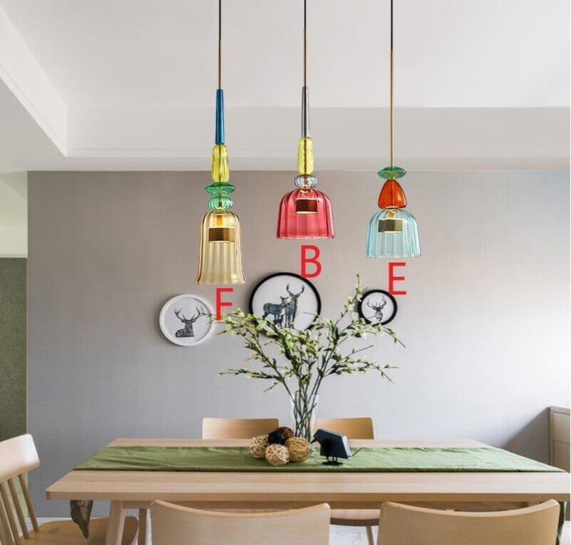NYRA Nordic Color Candy Pendant Lights