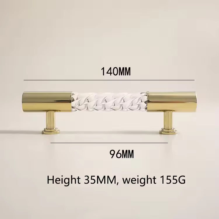 Lumiq Acrylic Crystal Cabinet Handle