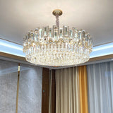 Charzetta Crystal Black Chandelier