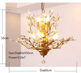 Modern Crystal  Loft Fixture Lights