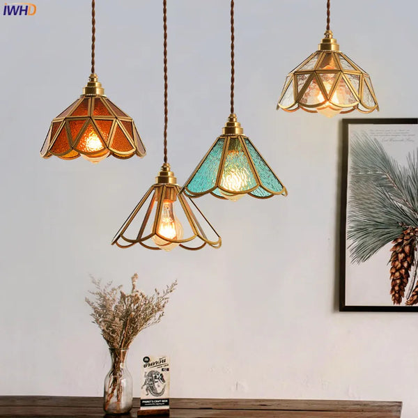 Japanese Style Vintage Pendant Lamp