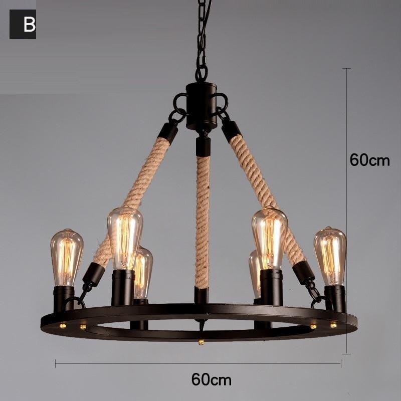 Blaine Vintage Bar Decor Chandeliers